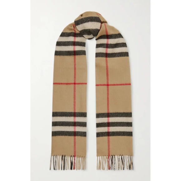 New Burberry check classic cashmere scarf unisex scarf - Picture 6 of 16
